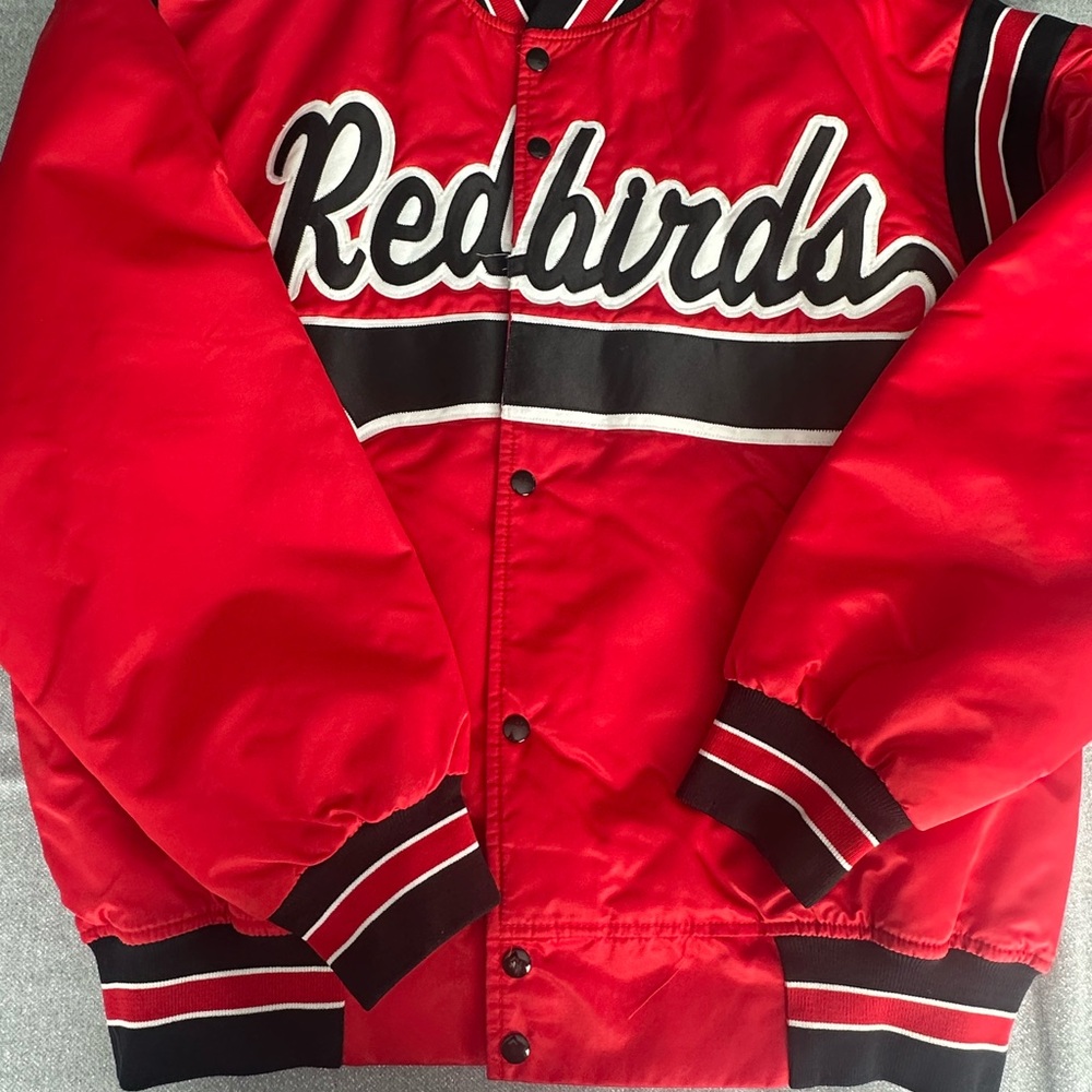 Authentic Illinois State Redbirds Baseball Jacket